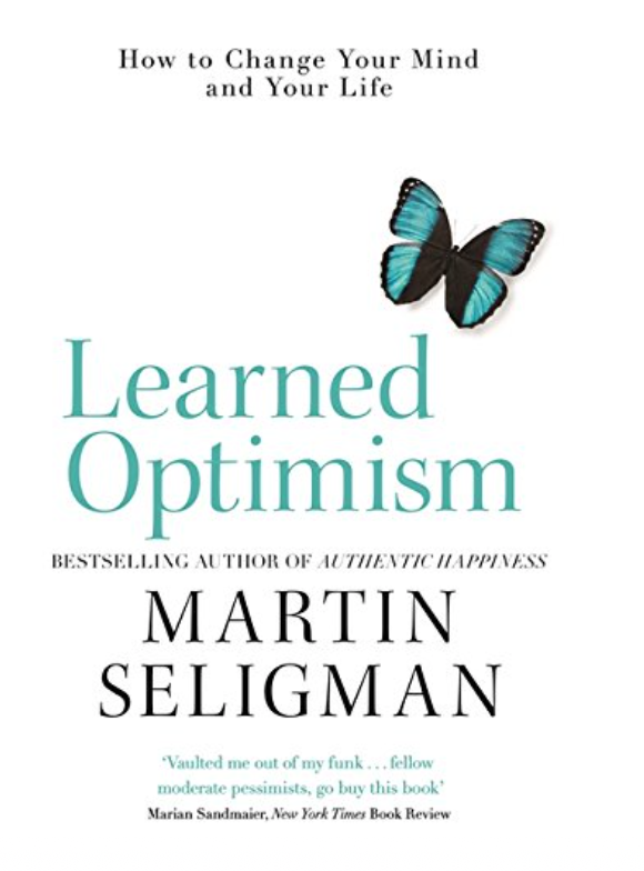 optimism book with balloons